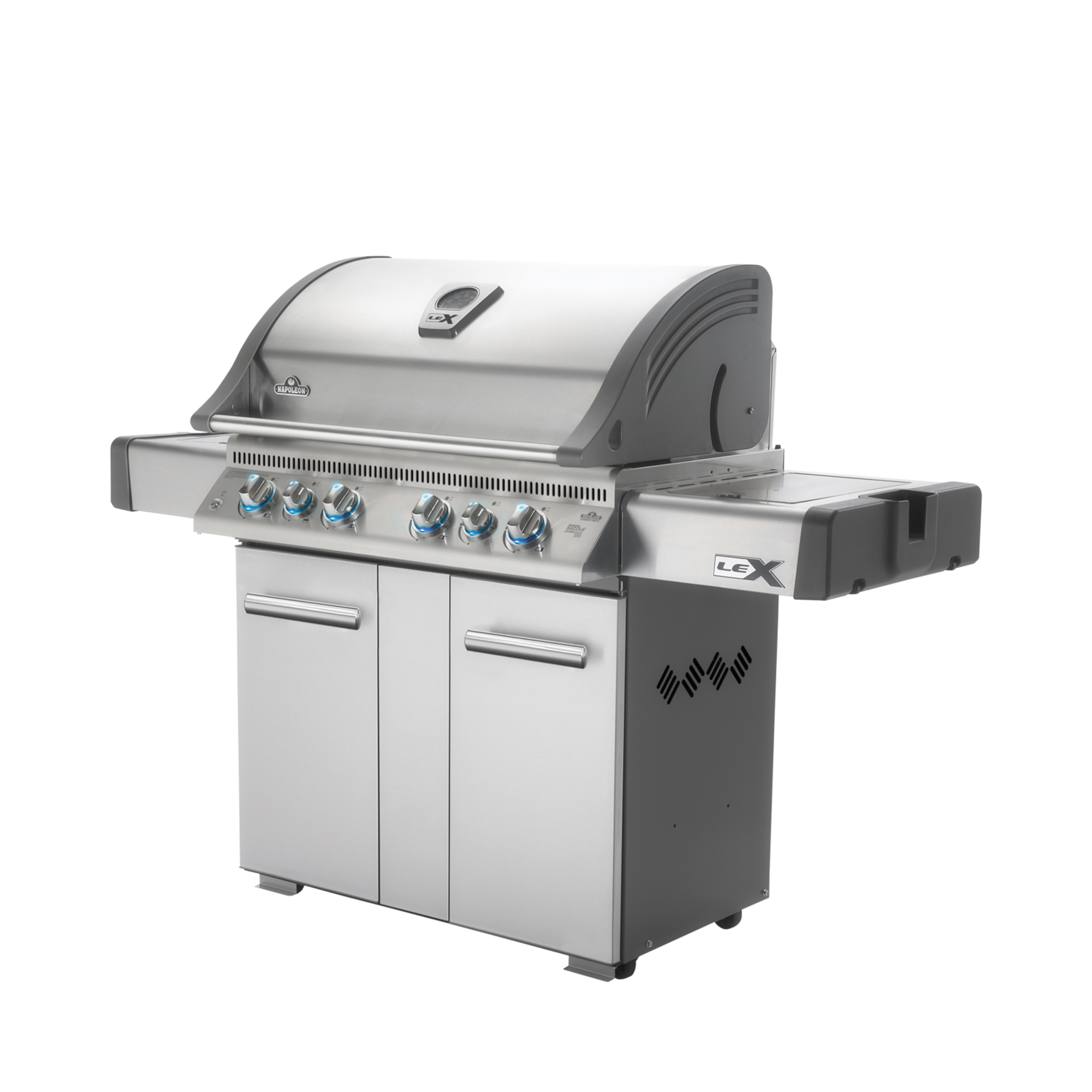 BBQ Napoleon LEX 605 au propane avec brûleur latéral et brûleurs de