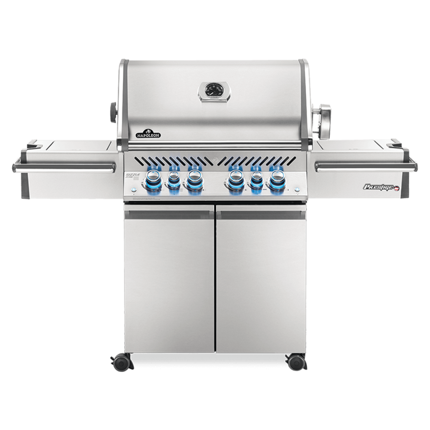 BBQ Napoleon Prestige Pro 500 Propane Infrarouge lateral arriere