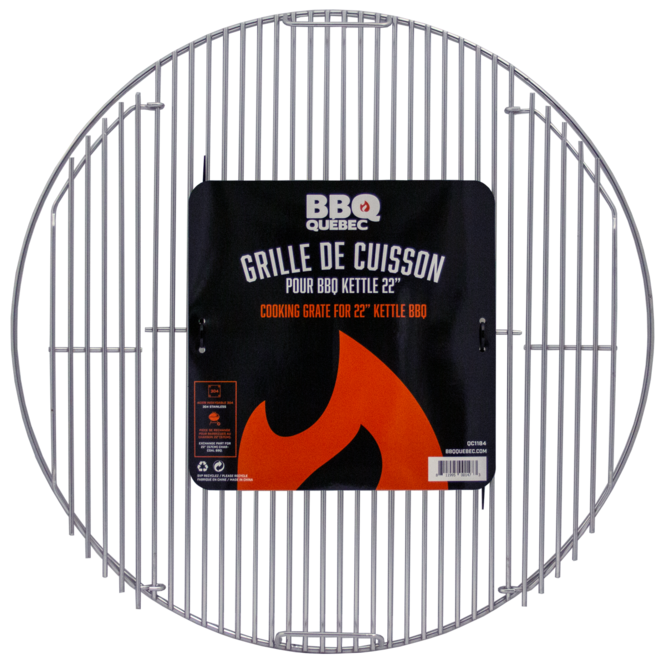 Ensemble ToutenUn / AllIn1 22" pour BBQ au charbon BBQ Québec