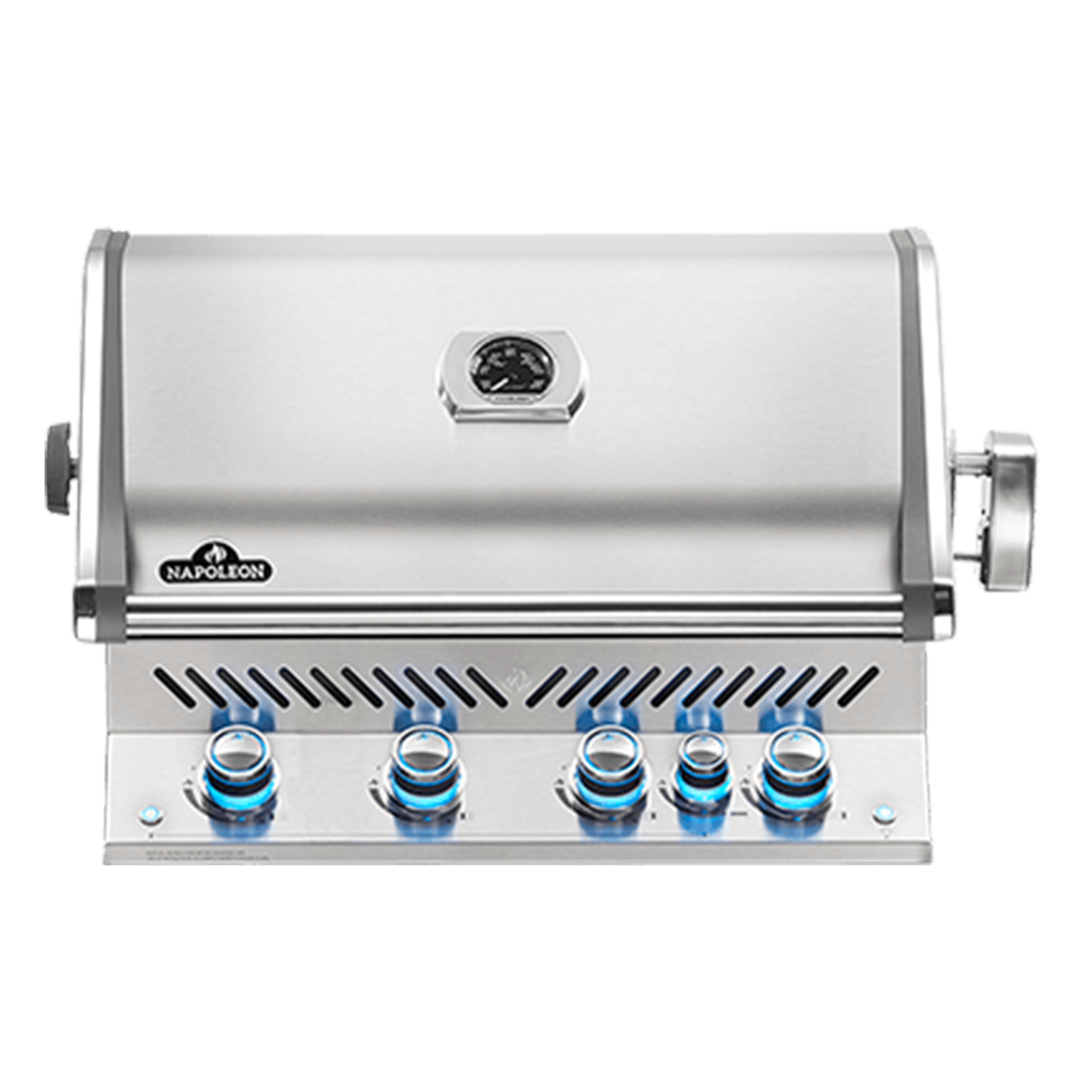 BBQ Napoléon Prestige PRO 500, encastrable, bruleur arrière, acier inoxidable au gaz naturel